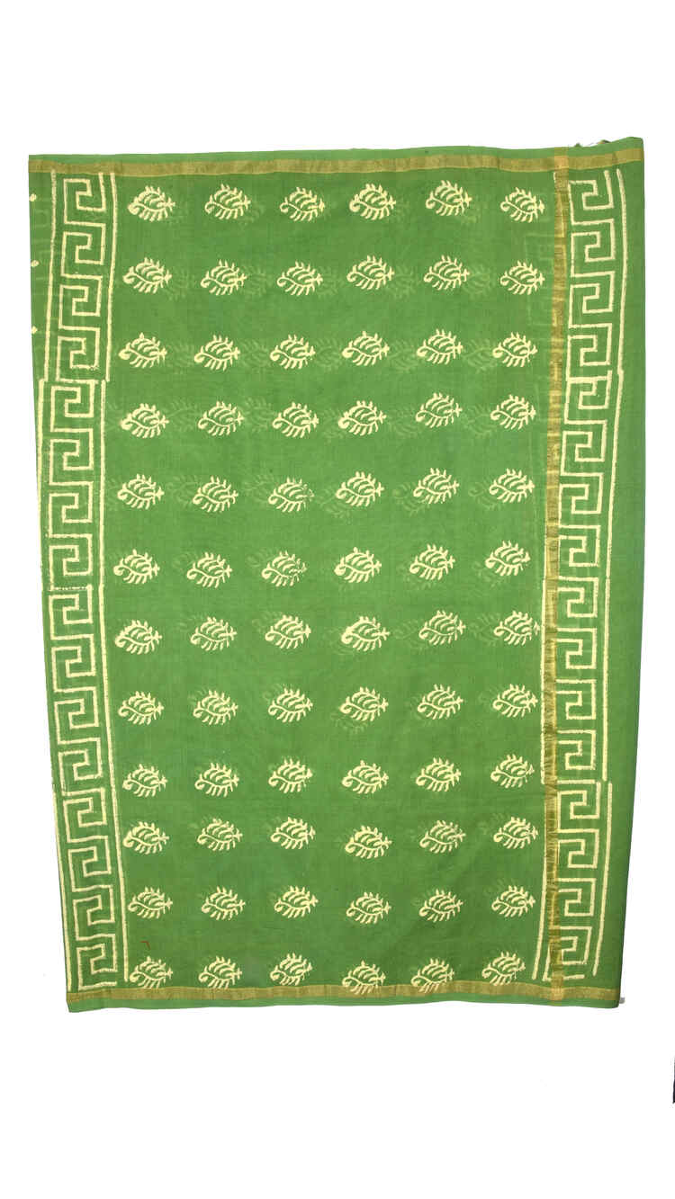 Aawla Chanderi Silk Unstitched Suit Set - Image 3