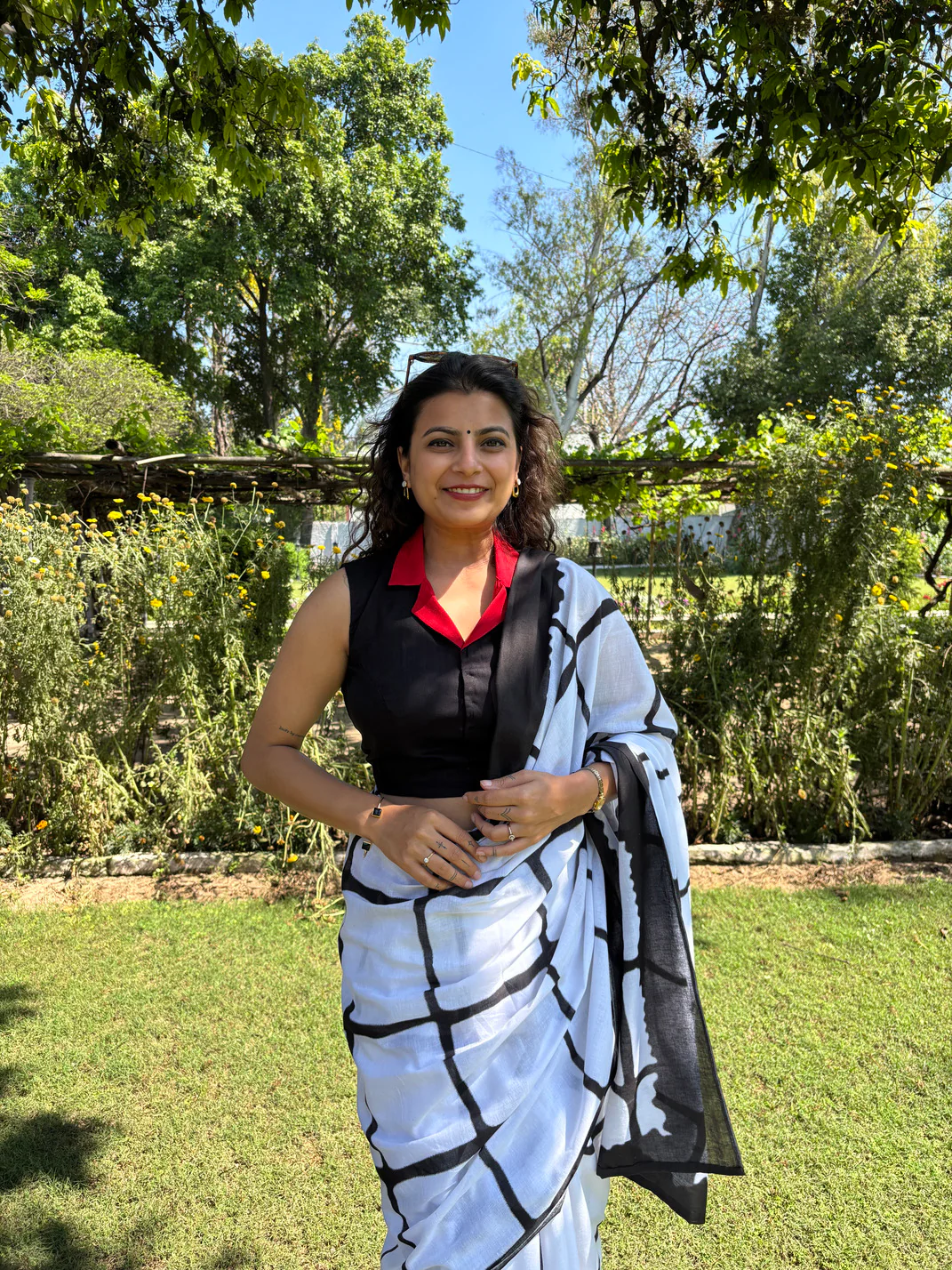 Gulzaar Cotton Saree - Image 3