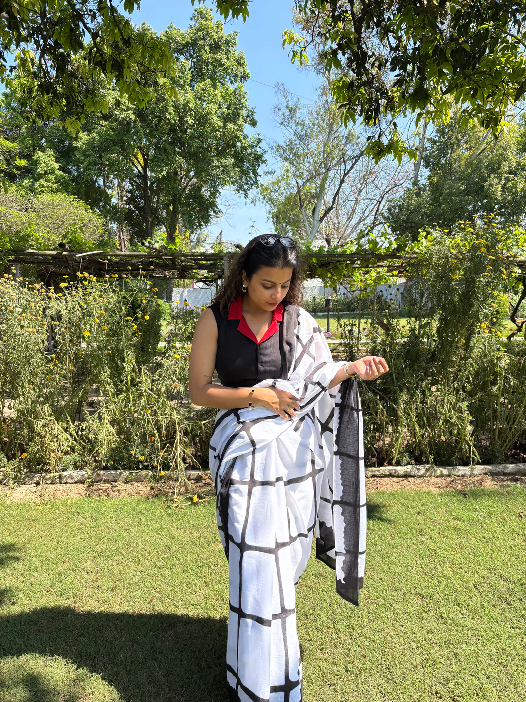 Gulzaar Cotton Saree - Image 4