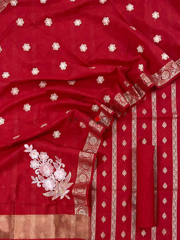 Kayna Unstitched Suit Set - Image 8