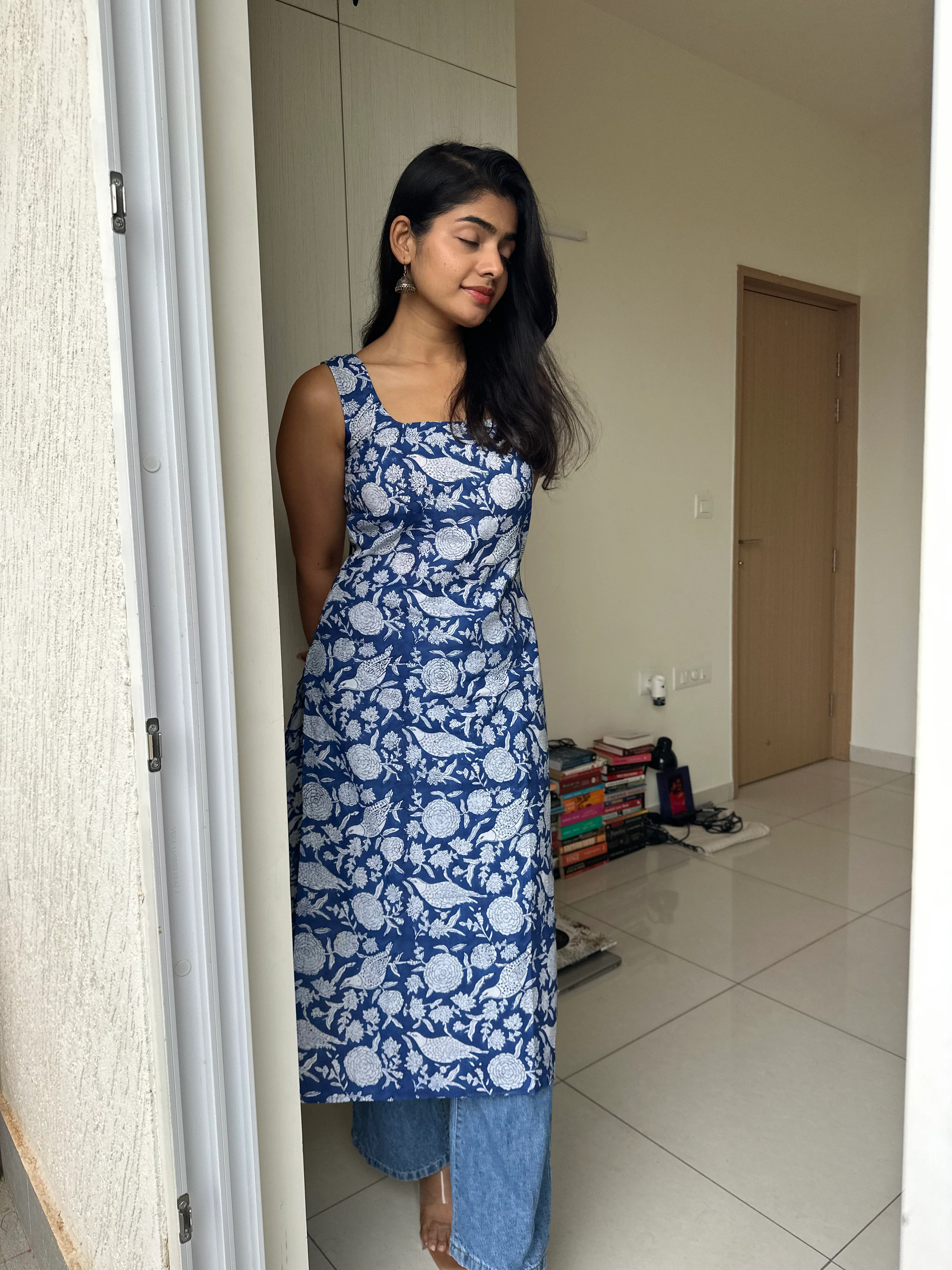 Sia Block Printed Kurta - Image 3