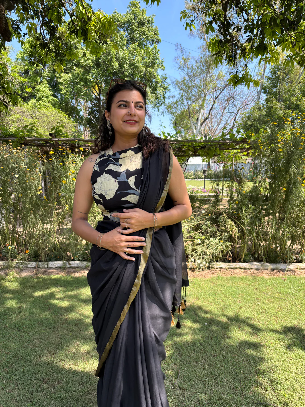 Sonali Cotton Saree - Image 4