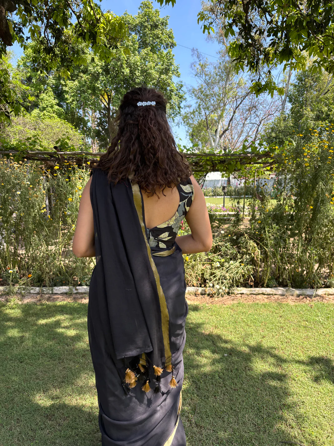 Sonali Cotton Saree - Image 5