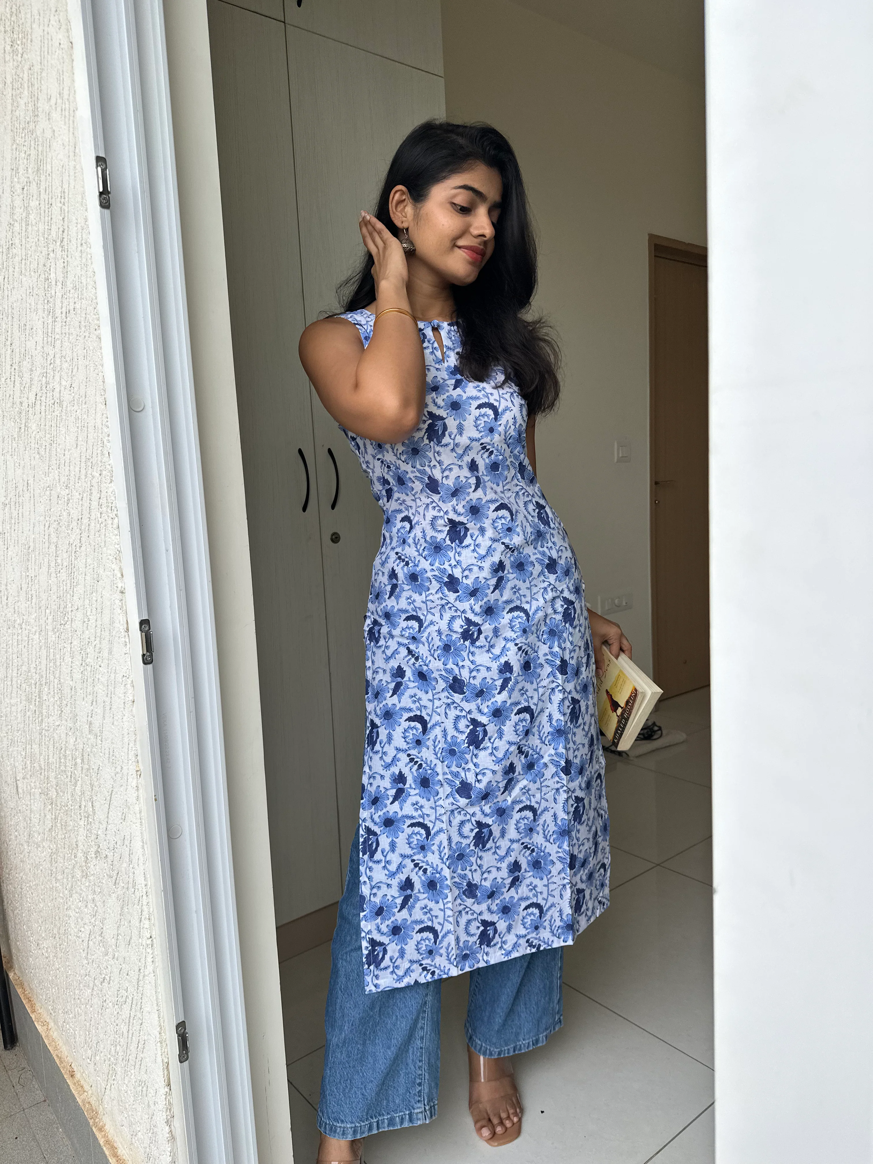 WhiteDive  Block Printed Kurta - Image 9