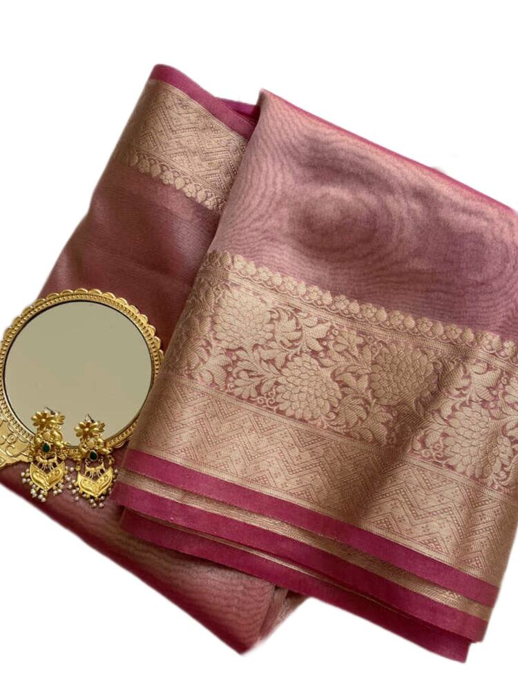 Zoya Banarsi Tissue Saree
