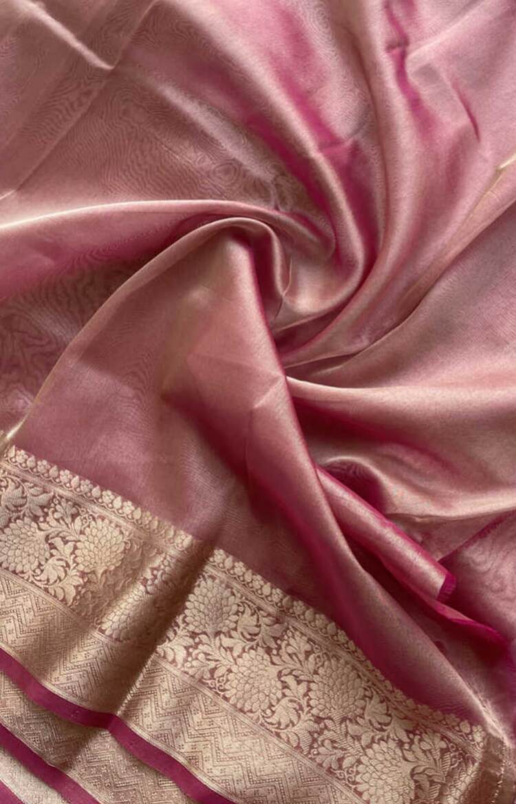 Zoya Banarsi Tissue Saree - Image 3
