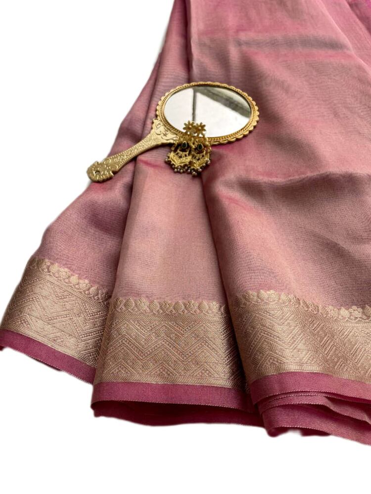 Zoya Banarsi Tissue Saree - Image 5